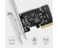 AXAGON Kontroler PCIe 4x wewnętrzny port SATA 6G - 1212043 - zdjęcie 3